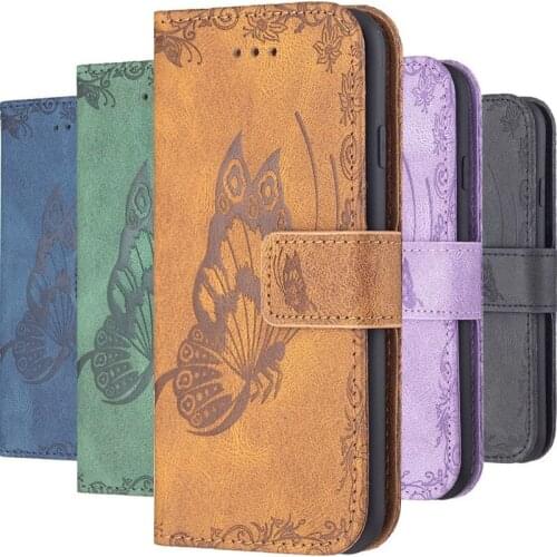 Retro Leather Case For Samsung Galaxy S20 S21 FE Ulatra A11 A12 A21S A31 A41 A42 A51 A52 A71 A72 4G 5G Wallet Card Cover DP07F