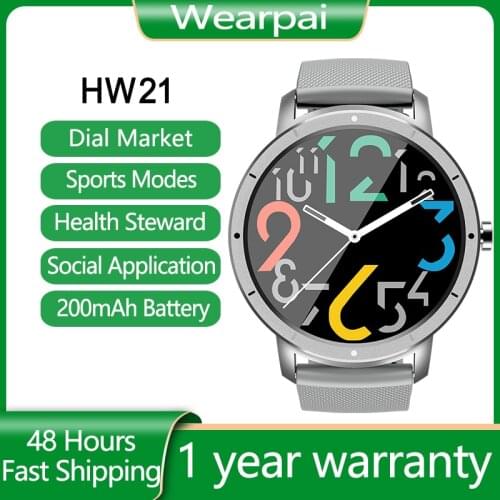 Wearpai HW21 Smart Watch Men Women IP68 Waterproof Fitness Band Heart Rate Sleep Monitor SmartWatch Android IOS PK Mibro Air