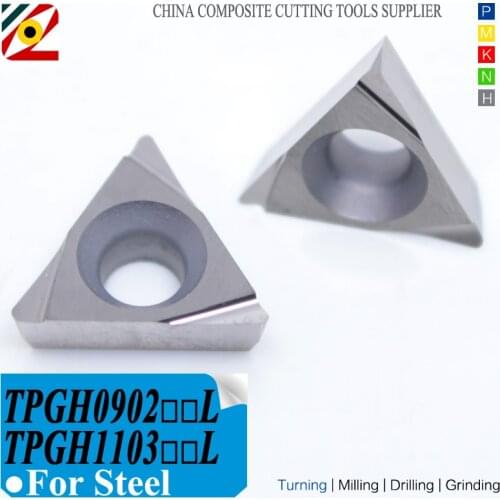 EDGEV Cermet Inserts TPGH080202 TPGH TPGH090202 TPGH090204 TPGH110302 R/L S CNC Lathe Boring Tools Substitute for TN60