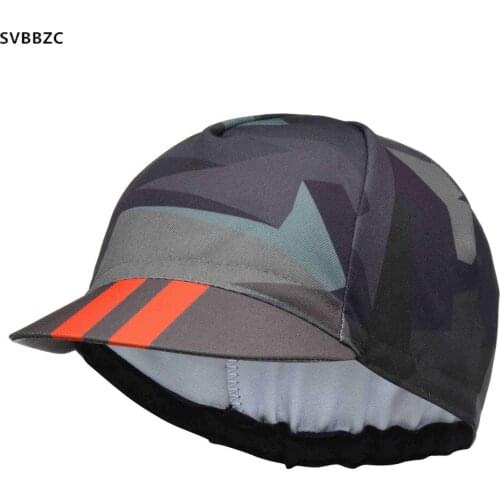 Black Cycling Cap Windproof Anti-sweat Breathable men and women bike caps one size Bicycle Headdress