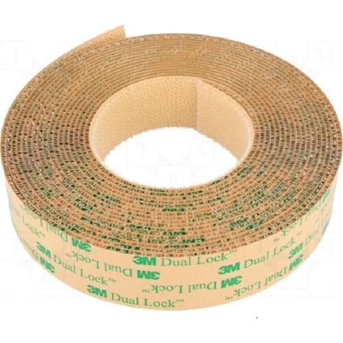 3M SJ4570 Adhesive Fastener tapes Dual Lock 25.4mm(1")-width Reclosable Fastener with Mushroom Stems Shaped Tape