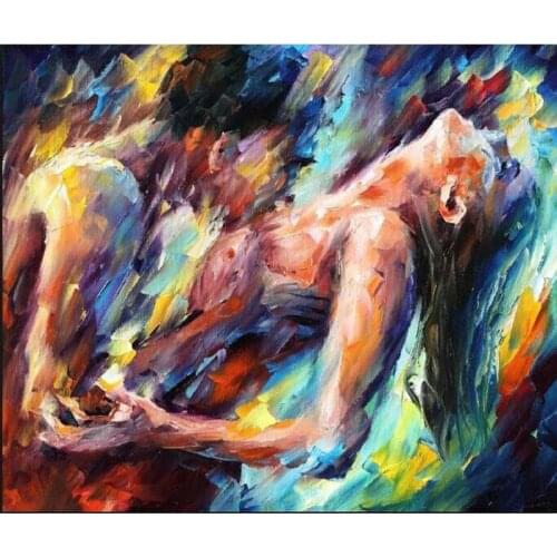 5D Square Erotic Diamond Painting DIY Cross Stitch Diamond Embroidery Mosaic Oil Style Nude Lover Photo Home Art Decor