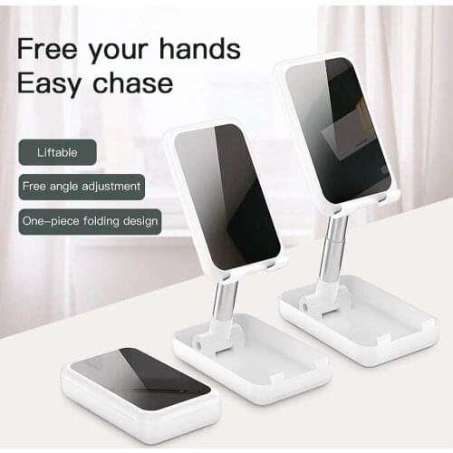 Tablet IPad Phone Holder Accessories Adjustable Cell Phone Holder Stand Rotation Desktop Stand for Xiaomi Huawei Bracket