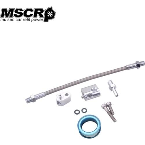 For LS Cylinder Head Coolant Steam Port Crossover Throttle Body Bypass Hose Kit -YX00074