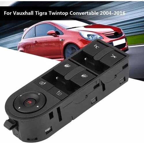 Electric Power Window Master Control Switch Regulator Button for Opel Tigra Twintop Convertable 2004-2016 93162636 Car Parts