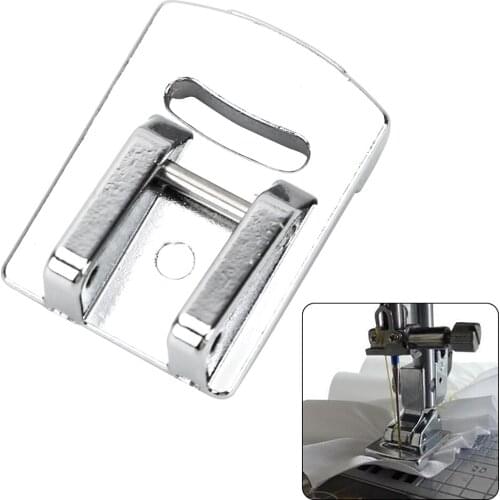 Presser Foot For Sewing Machine Rolled Hem Curling Single Pin Pleat Sliver 1 Piece Hot Sale
