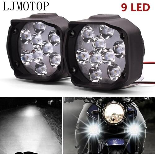 Motorcycle Led Lamp Waterproof Fog Spot Headlight 1000LM With Switch For Ducati 400 620 695 696 796 821 797 900 MONSTER M400