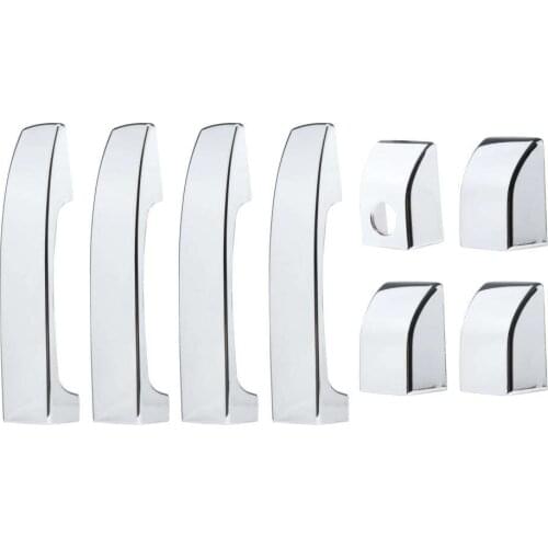 8Set Door Handle Cover Trim ABS Exterior Accessories For Range Rover L322 02-12