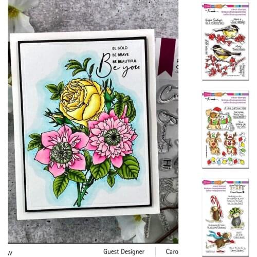 Christmas-themed animals New Metal Cutting Dies Stamps Scrapbook Diary Decorationl Embossing Template DIY Greeting Card Handmade