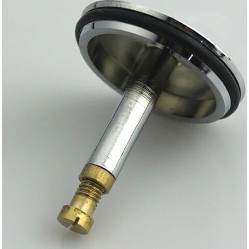 Bathtub Plug Replacement Bath Pop Up Waste Plug Only Flat Seal Brass Bathroom Tub Drain Drainer Strainer Bathroom Accessories