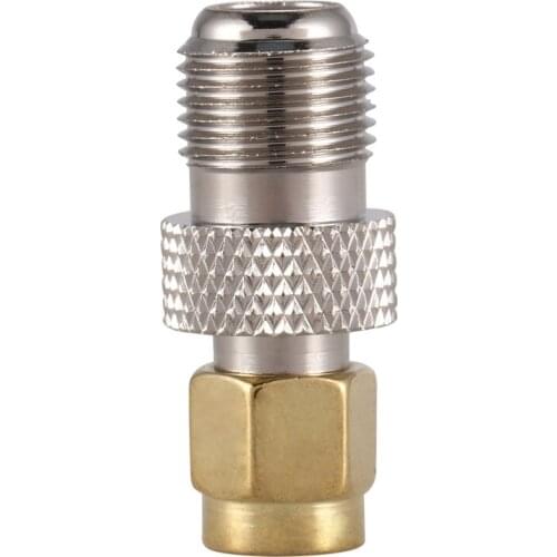 RF coaxial coax adapter SMA male to F female,silver CNIM Hot