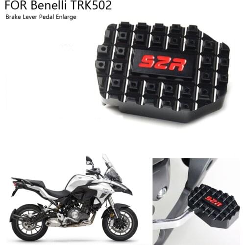 Rear Foot Brake Lever Pedal Enlarge Extension Rear Brake Peg Pad Extender For Benelli TRK502 BJ500GS-A TPK502X BJ 500