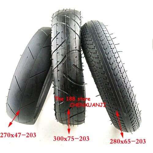 Good quality 280x65-203tyre 270x47-203 300x75-203 inner and outer tyre fits for Childrens tricycle baby trolley pneumatic tire