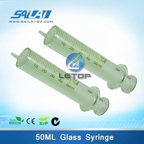 High quality!! inkjet printer 50ml large glass syringes