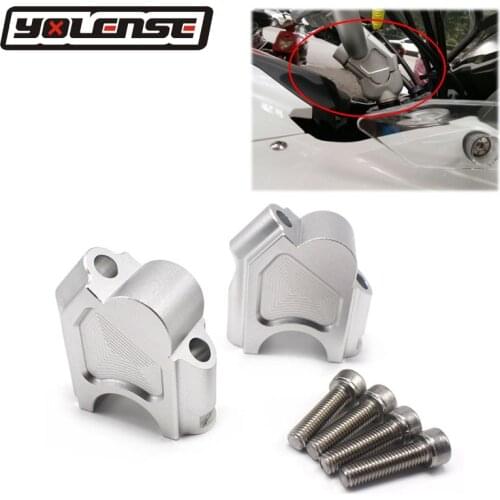 For Benelli TRK502 TRK 502 2016-2017 Motorcycle Handle Bar Clamp Raised Extend Handlebar Mount Riser CNC Aluminum Accrssories
