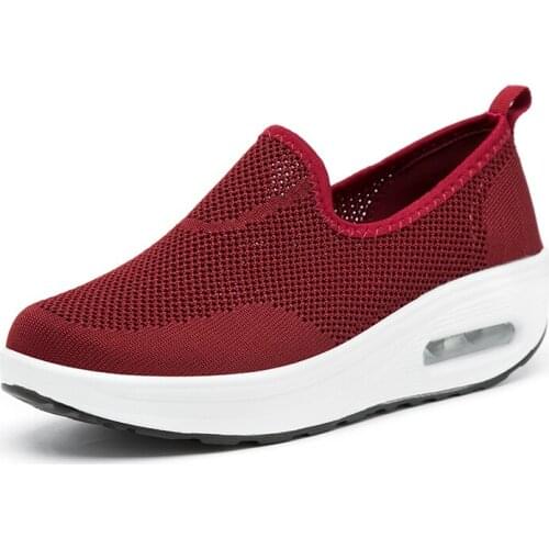 Tennis Shoes for Women 2019 New Comfort Gym Sport Shoes Female Stability Athletic Fitness Slip on Sneakers Trainers Tenis Mujer