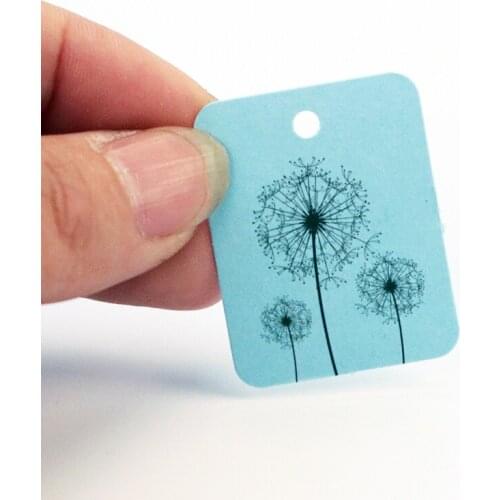 500pcs Kraft Paper Gift Tags Price Cards Handmade DIY Gift Label Gift vintage wedding decoration DIY craft supplies 2.6*3.3cm