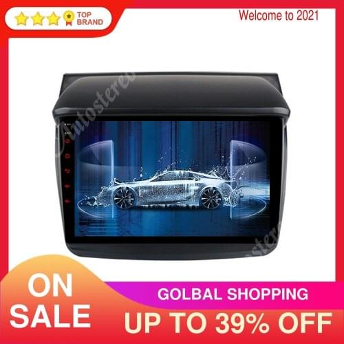 For Mitsubishi L200 Trion 2007-2014 Android 10.0 Auto Radio Stereo Car GPS Navigation Head Unit Multimedia Player Radio Taper 4G