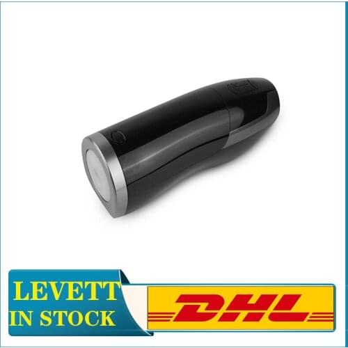 LEVETT Male Automatic Masturbator Cup Electric Twist Cyclone Thrusting Sucking Licking Realistic Vagina Sex Toy For Men Adult