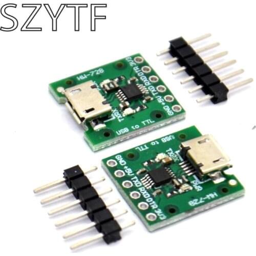 CH340E MSOP10 USB to TTL module can be used asA PRO MINI downloader