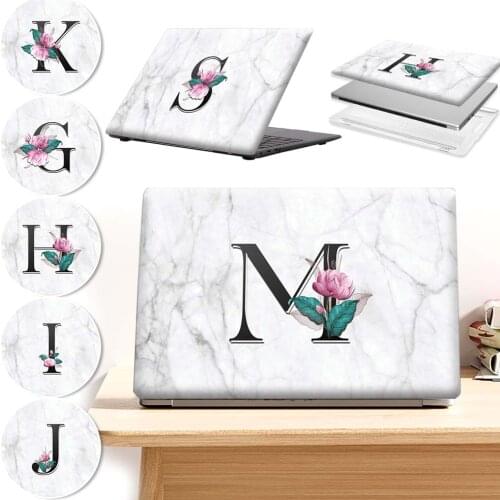 Laptop Case for Huawei MateBook (D14/D15/13 AMD Ryzen 2020/13 Intel)/Honor MagicBook 14 15 Pro 16.1 Letter Pattern Hard Case