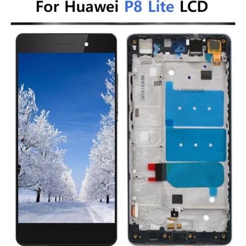 For Huawei P8 Lite 2015 Lcd With Touch Screen Panel Digitizer Assembly Replacement For Huawei P8 Lite LCD