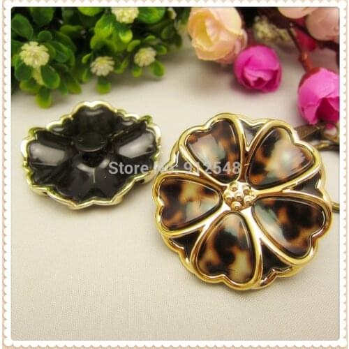 DT61013 New Arrival, Hot 10pcs flower resin buttons handmade diy accessories, garment accessories, DIY accessories materials