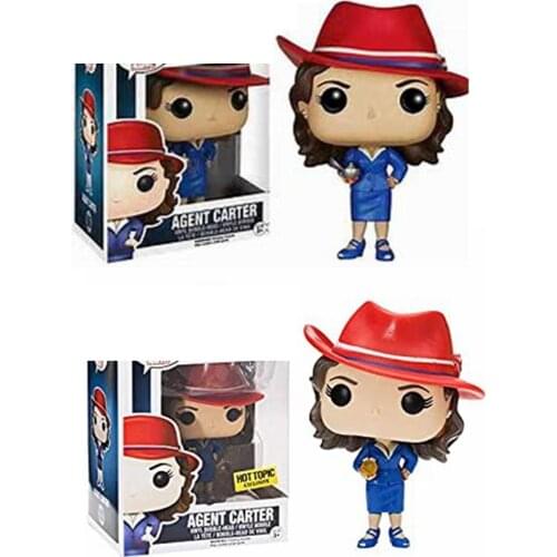 10cm Agent Carter 96# 102# Vinyl Action Figures Toy Collection Model Kids Toys for Children Birthday Gifts