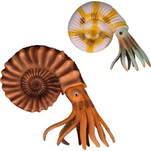 Sea Life Simulation Animal Model Nautilus Toy Action & Toy Figures Learning & Educational Gift for Kids