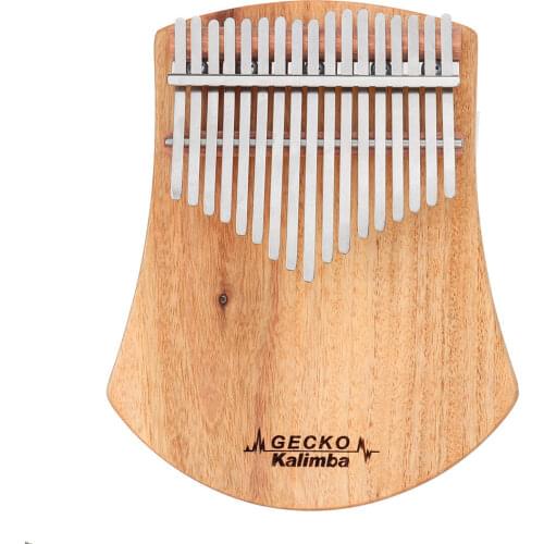 K17CAS 17 Keys Kalimba Camphor Wood Thumb Finger Piano with Bag Set