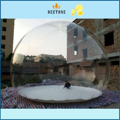 Commercial inflatable bubble ball advertising transparent display ball 8 meters PVC bubble ball exhibition