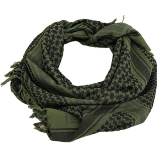 Mens Outdoor Camouflage Windproof Thicken Print Arab Square Riding Scarf Mask Desert Scarves Stoles Hijabs Camouflage Muffler