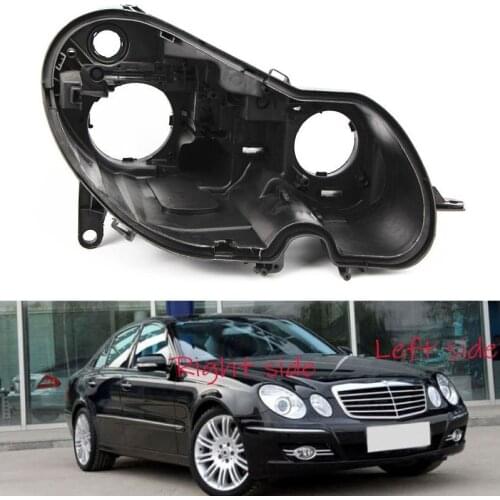 Headlight Base For Mercedes Benz E-Class W211 2005 2006 2007 2008 Headlamp House Car Rear Base Front Auto Headlight Back House