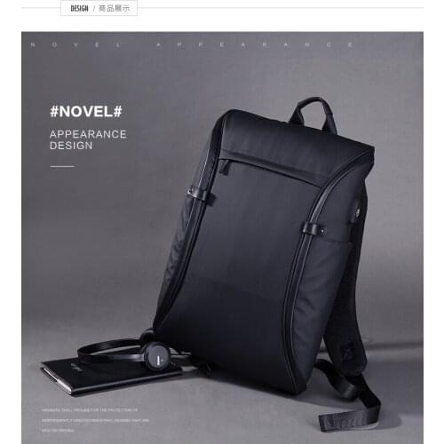 Mens casual backpack waterproof outdoor travel bag USB multi-function backpack college student bag female