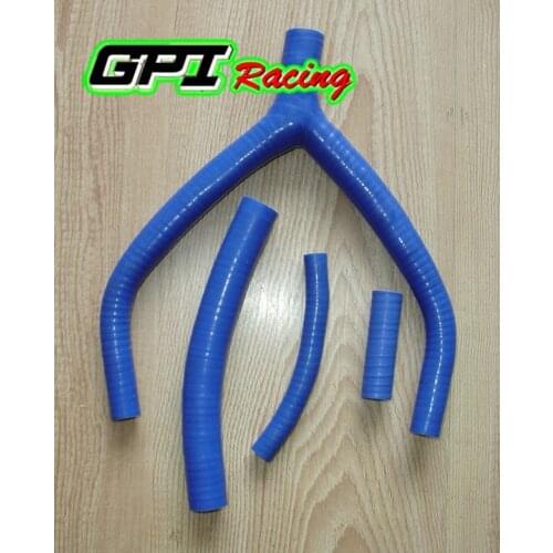 GPI silicone radiator hose FOR YAMAHA YZ250 YZ 250 90-94 1992 1993 1994 93 / WR250 WR 250 1991 91 BLUE