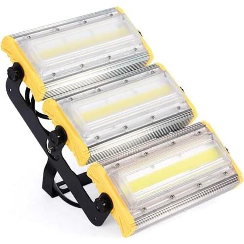 50W 100W 150W LED Floodlight Outdoor COB Flood Light Projector Reflector Lamp Waterproof Spotlight Construction Lamp Lighting