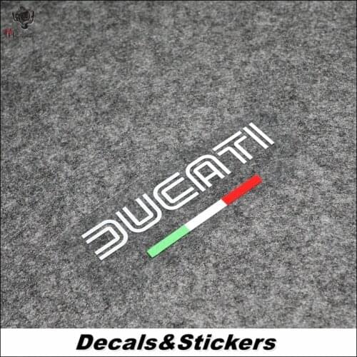 NO.L116 Italy Letters 3M Reflective Modified Stickers Car Helmet Waterproof MOTO GP Decals Racing Motorcycle