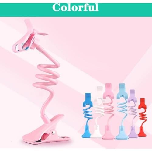Universal Mobile Phone Holder Flexible Adjustable Cell Phone Clip Lazy Holder Bed Desktop Bracket Mount Stand Desk Bracket