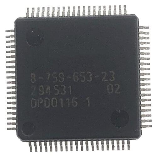 1PCS 8-759-653-23 TQFP-80 875965323 TQFP80 8 759 653 23 New and original
