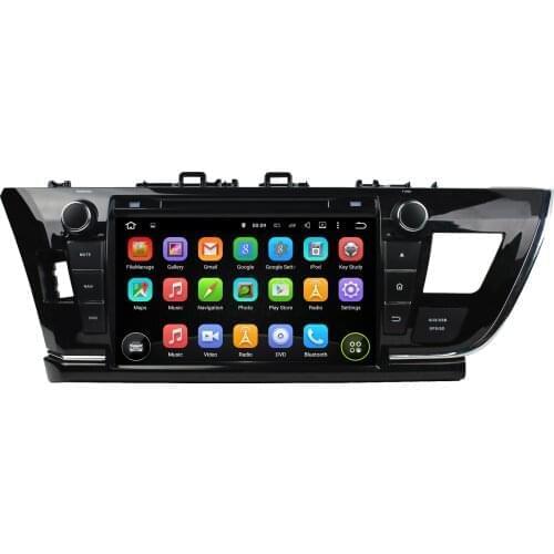 9" PX6 Android 10.0 Car DVD Player For Toyota COROLLA 2013-2016 LHD Stereo 6 Core Multimedia Player Audio Recorder DSP Radio