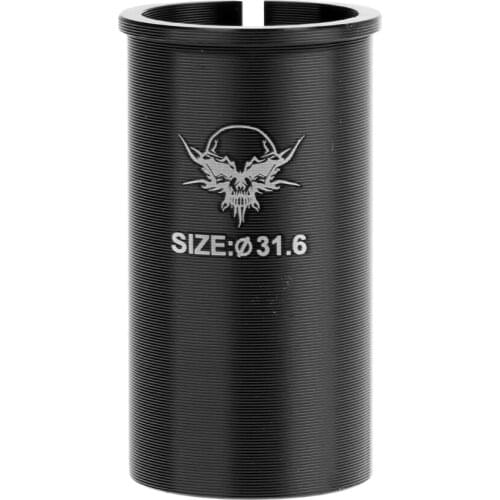 Aluminium Alloy 31.6mm Seatpost to 27.2mm Bicycle MTB Bike Seat Tube Sleeve Shim Adapter-60mm Bicycle Parts Seat Post Adapter