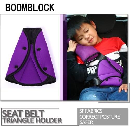 Car Safety Belt Adjust Device Triangle Baby Child Protection For Toyota c-hr Corolla RAV4 Honda Accord Civic Fit CRV Nissan