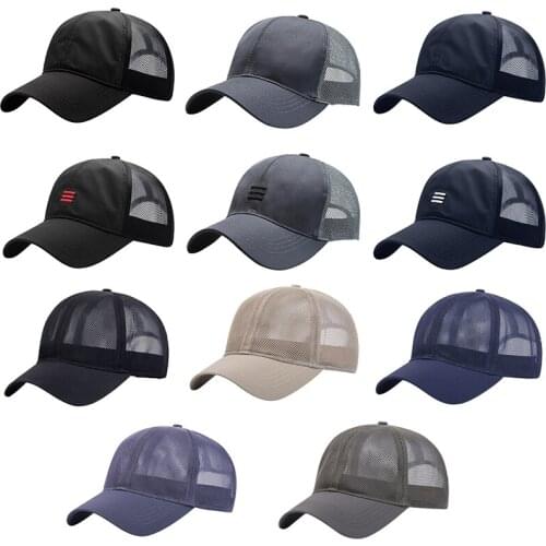 Baseball Cap for Men Quick Dry Mesh Breathable Sun Hat Outdoor Sports Golf Running Hiking Camping Tennis Caps Sportswear