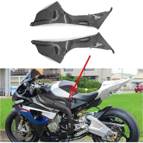 For 2009-2014 BMW S 1000 RR / S1000RR S1000 RR Carbon Fiber plastic Tank Side Fairing Panel Cover 2010 2011 2012 2013