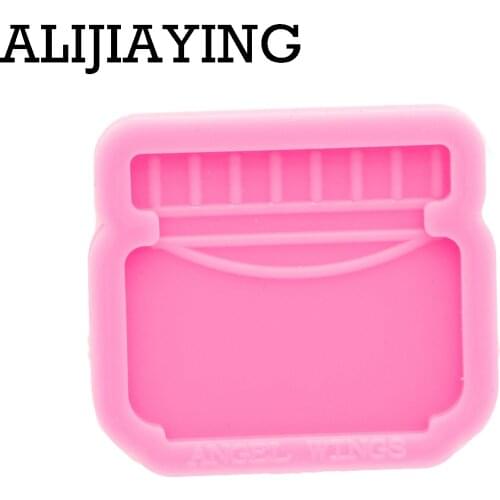 DY0779 Glossy 2inch Jar Resin Mold , Bottle Mold Resin for phone grips , Silicone Mold To Make Crafts with Epoxy