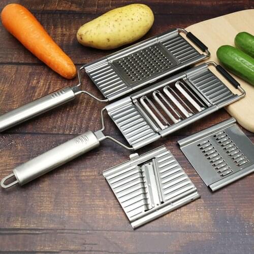 Multi-purpose Vegetable Slicer Stainless Steel Grater Cutter Shredders Fruit Potato Peeler Carrot Grater Kitchen Accessories
