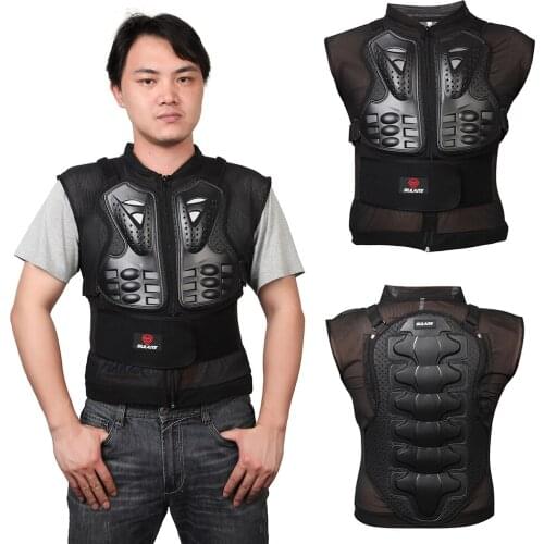 Motorcycle Riding Knight Protector New Men Motorcycle Sleeveless Jacket Off-road Riding Motocross Armor Vest Jacket Back Guard