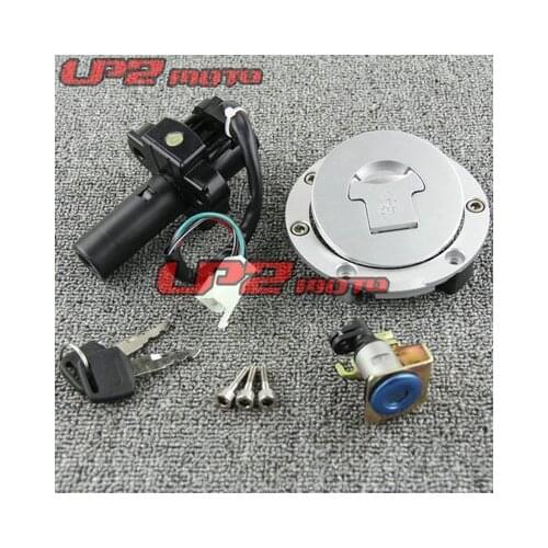 Motorcycle Lock Kits Ignition Switch Lock Tank Cap For Honda CB1300 1998-2002 CB750 1992-2001