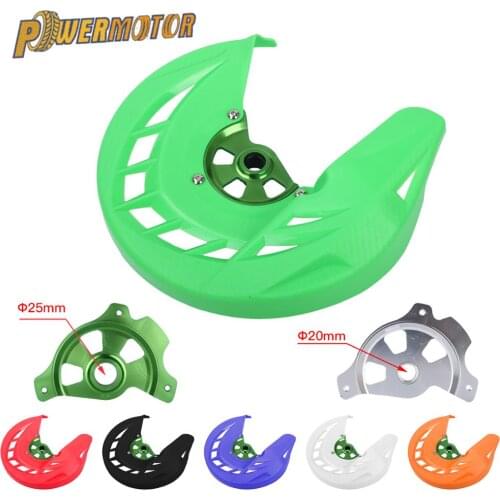 Motorcycle Front Brake Disc Gaurd Protector For Kawasaki KX125 KX250 2006-2008 KX250 KXF250 KXF450 2006-2015 KLX450R 2008 2009