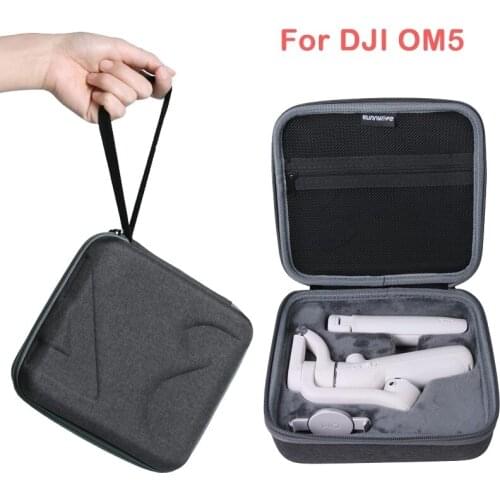 DJI OM5 Carrying Case - Portable Handbag for OSMO Mobile 5 Handheld Gimbal Stabilizer Selfie Tripod Extension Pole Storage Bag